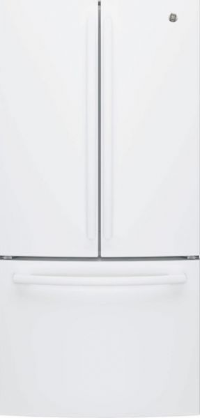 General Electric GNE25JGKWW French-Door Refrigerator; 33