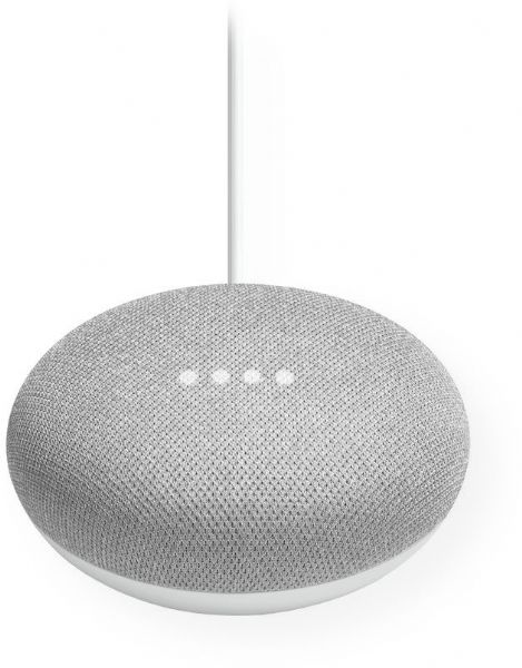Google GA00210-US Home Mini, Smart Speaker with Google Assistant, Chalk; Powered by the Google Assistant; Get hands-free help in any room with the Google Home Mini, powered by the Google Assistant; You can ask it questions and tell it to do things; Get answers from google, use your voice to find information about the weather, news, sports, and more; UPC 842776101945 (DISTRITECH GOOGLEGA00210US GOOGLE GA00210US GOOGLE-GA00210US GA00210 US GA00210-US)