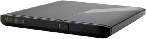 LG GP08NU40 Slim External DVD Rewriter, Ultra Portable External Drive, Connects Via USB 2.0, Max. 8x DVD+/-R Write Speed, Max. 24x CD Write Speed, Read and Write Compatible, 2MB Buffer Size with Buffer Under-Run Protection, Windows 7 Compatible, UPC 058231294729 (GP-08NU40 GP 08NU40 GP08-NU40 GP08 NU40)