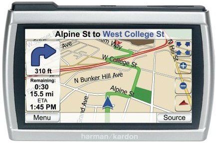 Harman Kardon GPS-510 Portable GPS Navigator and Media Player, 4