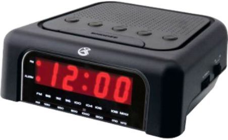 gpx clock radio c208b alarm fm single digital am