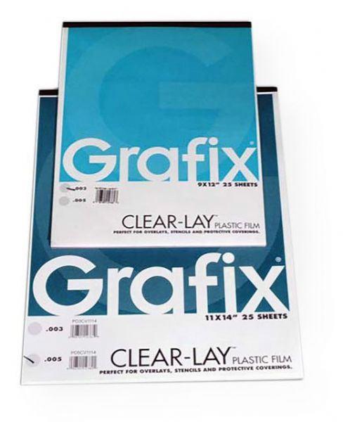 Grafix 6302-5 Clear-Lay 9