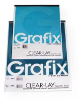 Grafix 6605-5 Clear-Lay 20" x 12' x .005" Vinyl Film; A clear vinyl film designed for overlays, color separations, and layouts; Archival quality, no plasticizers, and is acid-free; 20" x 12' x .005" thick roll; Shipping Weight 1.5 lb; Shipping Dimensions 21.00 x 2.00 x 2.00 in; UPC 088354219552 (GRAFIX66055 GRAFIX-66055 CLEAR-LAY-6605-5 GRAFIX/66055 OVERLAYS) 