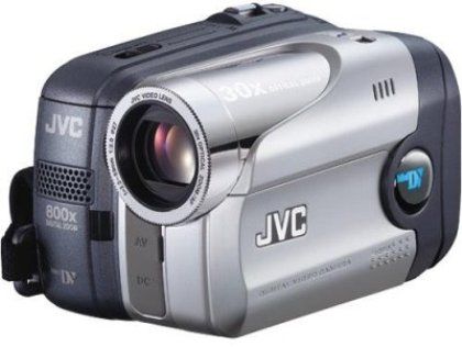 JVC GR-DA30US MiniDV Camcorder with 30x Optical Zoom, 2.4