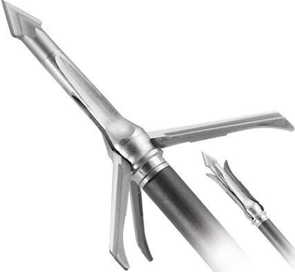 Grim Reaper 1824 Razorcut SS Whitetail Broadhead; Designed for whitetail size game and turkey our new 2