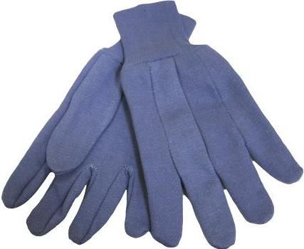 GRIP On Tools 54658 Blue Jersey Gloves; All-purpose gloves are extremely soft for finger flexibility yet durable enough to use for every job; The everyday glove to protect your hands from grease, dirt, and more; UPC 097257546580 (GRIP54658 GRIP-54658 54-658 546-58)  