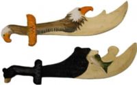 GRIP On Tools 78250 Wood Sword Assortment, Can be used as decoration or as a childrens toy, 23 inches long, Hand carved wood, UPC 097257782506 (GRIP78250 GRIP-78250 78-250 782-50)  
