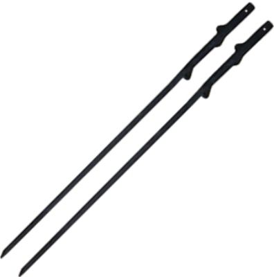 GRIP On Tools 78391 Two Piece Cast Iron Twig Skewers, UPC 097257783916 (GRIP78391 GRIP-78391 78-391 783-91) 