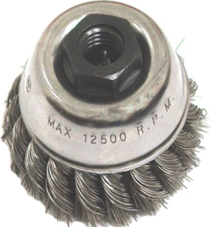 GRIP On Tools 86006 Knotted Cup Wire Brush 3