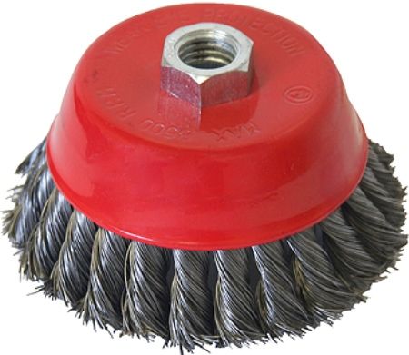 GRIP On Tools 86008 Knotted Cup Wire Brush 4