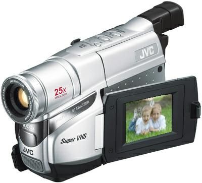 JVC GR-SXM201 PAL Camcorder, 25x Optical Zoom/1000x Digital Hyper Zoom, 2.5