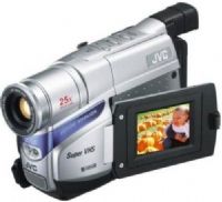 JVC GR-SXM38US Super VHS Camcorder with 25x Optical Zoom, 25x Optical Zoom, 1000x Digital Hyper Zoom, 2.5" LCD Color Monitor, Super VHS Recording, 2.2 to 44 millimeters, f1.8 wide-angle Lens, 30.5 millimeters Filter, External auto-illumination light, NTSC Video system, VHS-C and Super-VHS Formats, Date/time stamp, External auto-illumination light (GR-SXM38US  GR-SXM38US ) 