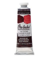Grumbacher GBP315GB Pre-Tested Artists' Oil Color Paint 37ml Perylene Red; The rich, creamy texture combined with a wide range of vibrant colors make these paints a favorite among instructors and professionals; Each color is comprised of pure pigments and refined linseed oil, tested several times throughout the manufacturing process; UPC 014173399410 (GRUMBACHERGBP315GB GRUMBACHER-GBP315GB PRE-TESTED-GBP315GB  PAINTING) 