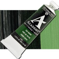 Grumbacher Academy GBT187B Oil Paint, 37 ml, Sap Green; Quality oil paint produced in the tradition of the old masters; The wide range of rich, vibrant colors has been popular with artists for generations; 37ml tube; Transparency rating: T=transparent; Dimensions 3.25" x 1.25" x 4.00"; Weight 0.5 lbs; UPC 014173353955 (GRUMBACHER ACADEMY GBT187B OIL SAP GREEN ALVIN) 