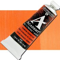 Grumbacher Academy GBT310B Oil Paint, 37 ml, Cadmium Orange Hue; Quality oil paint produced in the tradition of the old masters; The wide range of rich, vibrant colors has been popular with artists for generations; 37ml tube; Transparency rating: SO=semi-opaque; Dimensions 3.25" x 1.25" x 4.00"; Weight 0.5 lbs; UPC 014173354105 (GRUMBACHER ACADEMY GBT310B OIL CADMIUN ORANGE HUE ALVIN) 
