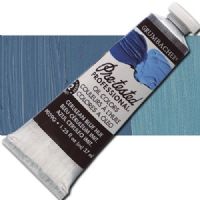 Grumbacher Pre-Tested P039G Artists' Oil Color Paint, 37ml, Cerulean Blue Hue; The rich, creamy texture combined with a wide range of vibrant colors make these paints a favorite among instructors and professionals; Each color is comprised of pure pigments and refined linseed oil, tested several times throughout the manufacturing process; UPC 014173352873 (GRUMBACHER ALVIN PRETESTED P039G OIL 37ml CERULEAN BLUE HUE) 