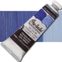 Grumbacher Pre-Tested P040G Artists' Oil Color Paint, 37ml, Cerulean Blue Genuine; The rich, creamy texture combined with a wide range of vibrant colors make these paints a favorite among instructors and professionals; Each color is comprised of pure pigments and refined linseed oil, tested several times throughout the manufacturing process; UPC 014173352880 (GRUMBACHER ALVIN PRETESTED P040G OIL 37ml CERULEAN BLUE GENUINE) 