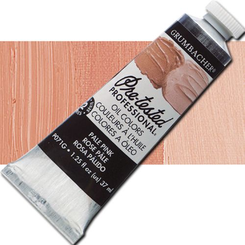 Grumbacher Pre-Tested P064G Artists' Oil Color Paint, 37ml, Davy's Gray; The rich, creamy texture combined with a wide range of vibrant colors make these paints a favorite among instructors and professionals; Each color is comprised of pure pigments and refined linseed oil, tested several times throughout the manufacturing process; UPC 014173352996 (GRUMBACHER ALVIN PRETESTED P064G OIL 37ml DAVYS GRAY)