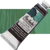 Grumbacher Pre-Tested P093G Artists' Oil Color Paint, 37ml, Perm Bright Green; The rich, creamy texture combined with a wide range of vibrant colors make these paints a favorite among instructors and professionals; Each color is comprised of pure pigments and refined linseed oil, tested several times throughout the manufacturing process; UPC 014173353085 (GRUMBACHER ALVIN PRETESTED P093G OIL 37ml PERM BRIGHT GREEN) 