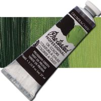 Grumbacher Pre-Tested P166G Artists' Oil Color Paint, 37ml, Prussian Green; The rich, creamy texture combined with a wide range of vibrant colors make these paints a favorite among instructors and professionals; Each color is comprised of pure pigments and refined linseed oil, tested several times throughout the manufacturing process; UPC 014173353290 (GRUMBACHER ALVIN PRETESTED P166G OIL 37ml PRUSSIAN GREEN) 