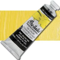 Grumbacher Pre-Tested P249G Artists' Oil Color Paint, 37ml, Zinc Yellow Hue; The rich, creamy texture combined with a wide range of vibrant colors make these paints a favorite among instructors and professionals; Each color is comprised of pure pigments and refined linseed oil, tested several times throughout the manufacturing process; UPC 014173353573 (GRUMBACHER ALVIN PRETESTED P249G OIL 37ml ZINC YELLOW HUE) 