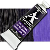 Grumbacher T061 Academy, Oil Paint, 37ml, Dioxazine Purple; Quality oil paint produced in the tradition of the old masters; The wide range of rich, vibrant colors has been popular with artists for generations; 37ml tube; Transparency rating: T=transparent; Dimensions 3.25" x 1.25" x 4.00"; Weight 1 lbs; UPC 014173353757 (GRUMBRACHER T061 GBT061B OIL 37ml DIOXAZINE PURPLE ALVIN) 