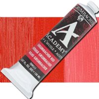 Grumbacher Academy T09511 Oil Paint, 150ml, Grumbacher Red; Quality oil paint produced in the tradition of the old masters; The wide range of rich, vibrant colors has been popular with artists for generations; Transparency rating: T=transparent, ST=semitransparent, O-opaque, SO=semi-opaque; Dimensions 2.00" x 2.00" x 6.5"; Weight 0.42 lbs; UPC 014173353801 (GRUMBACHER ACADEMY ALVIN T09511 GBT09511 GRUMBACHER RED) 