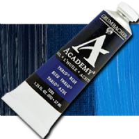 Grumbacher T203 Academy, Oil Paint, 37ml, Phthalo Blue; Quality oil paint produced in the tradition of the old masters; The wide range of rich, vibrant colors has been popular with artists for generations; 37ml tube; Transparency rating: ST=semitransparent; Dimensions 3.25" x 1.25" x 4.00"; Weight 1 lbs; UPC 014173353962 (GRUMBRACHER T203 GBT203B OIL 37ml PHTHALO BLUE ALVIN) 