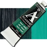 Grumbacher T205 Academy, Oil Paint, 37ml, Phthalo Green Blue Shade; Quality oil paint produced in the tradition of the old masters; The wide range of rich, vibrant colors has been popular with artists for generations; 37ml tube; Transparency rating: ST=semitransparent; Dimensions 3.25" x 1.25" x 4.00"; Weight 1 lbs; UPC 014173353979 (GRUMBRACHER T205 GBT205B OIL 37ml PHTHALO GREEN BLUE SHADE ALVIN) 