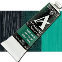 Grumbacher Academy T20511 Oil Paint, 150ml, Phthalo Green Blue Shade; Quality oil paint produced in the tradition of the old masters; The wide range of rich, vibrant colors has been popular with artists for generations; Transparency rating: T=transparent, ST=semitransparent, O-opaque, SO=semi-opaque; Dimensions 2.00" x 2.00" x 6.5"; Weight 0.42 lbs; UPC 014173353986 (GRUMBACHER ACADEMY ALVIN T20511 GBT20511 PHTHALO GREEN BLUE SHADE) 
