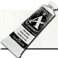 Grumbacher T248 Academy, Oil Paint, 37ml, Zinc White; Quality oil paint produced in the tradition of the old masters; The wide range of rich, vibrant colors has been popular with artists for generations; 37ml tube; Transparency rating: SO=semi-opaque; Dimensions 3.25" x 1.25" x 4.00"; Weight 1 lbs; UPC 014173354068 (GRUMBRACHER T248 GBT248B OIL 37ml ZINC WHITE ALVIN) 