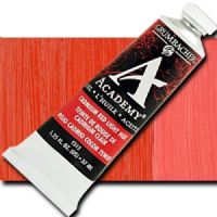 Grumbacher T312 Academy, Oil Paint, 37ml, Cadmium Red Light Hue; Quality oil paint produced in the tradition of the old masters; The wide range of rich, vibrant colors has been popular with artists for generations; 37ml tube; Transparency rating: SO=semi-opaque; Dimensions 3.25" x 1.25" x 4.00"; Weight 1 lbs; UPC 014173354112 (GRUMBRACHER T312 GBT312B OIL 37ml CADMIUM RED LIGHT HUE ALVIN) 