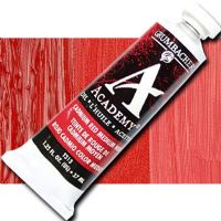 Grumbacher T313 Academy, Oil Paint, 37ml, Cadmium Red Medium Hue; Quality oil paint produced in the tradition of the old masters; The wide range of rich, vibrant colors has been popular with artists for generations; 37ml tube; Transparency rating: O=opaque; Dimensions 3.25" x 1.25" x 4.00"; Weight 1 lbs; UPC 014173354129 (GRUMBRACHER T313 GBT313B OIL 37ml CADMIUM RED MEDIUM HUE ALVIN) 
