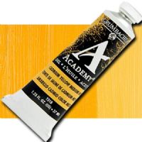 Grumbacher T318 Academy, Oil Paint, 37ml, Cadmium Yellow Medium Hue; Quality oil paint produced in the tradition of the old masters; The wide range of rich, vibrant colors has been popular with artists for generations; 37ml tube; Transparency rating: O=opaque; Dimensions 3.25" x 1.25" x 4.00"; Weight 1 lbs; UPC 014173354136 (GRUMBRACHER T318 GBT318B OIL 37ml CADMIUM YELLOW MEDIUM HUE ALVIN) 