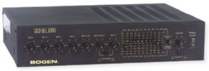 Bogen GS100D Gold Seal Series Amplifier; Black; Combines unique and useable features with ultra high reliability and professional performance; 4 dedicated MIC inputs; 1 selectable MIC or TEL input; 1 selectable MIC or AUX input; 1 dedicated AUX input; 4 Ohm, 8 Ohm, 25V, 25VCT and 70V; UPC 765368482812 (GS100D GS100-D BOGENGS100D BOGEN-GS100D AMPGS100D BOGENGS100D-AMP) 