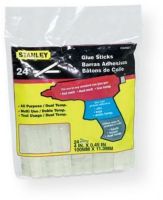 Stanley GS20DT Dual 4" Temperature Glue Sticks; Glue sticks offer a fast, clean, and reliable bond on a variety of materials; Can be used for both high and low temperature projects; In high temperature glue guns, use for household repairs, carton sealing, hobby projects, and much more; Glues wood, plastic, glass, metal, and ceramics; UPC 045731131418 (GS20DT GLUE-GS20DT STICKS-GS20DT STANLEYGS20DT STANLEY-GS20DT STANLEY-G-S20DT) 