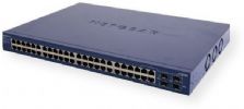 Netgear GS748TP-100NAS ProSafe 48-Port 10/100/1000 Smart PoE Switch, 96 Gbps Bandwidth, Network latency less than 2,900 ns for 64-byte frames in store-and-forward mode for 1,000 Mbps to 1,000 Mbps transmission, 3 Mb memory per system, 4,000 media access control (MAC) addresses per system, 48-bit MAC address (GS748TP100NAS GS748TP 100NAS) 