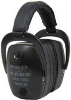 Pro Ears GS-PTM-L-B Pro Tac Mag Gold Ear Muffs, Black, Inverted ear cup for slightly more tapered effect to enhance cheek weld, High and low gain settings, Dual military grade circuit boards, Auto-shut off after 4 hours of inactivity, Designed for extreme noise environment and maximum hearing protection, UPC 751710500006 (GSPTMLB GS-PTML-B GSPTM-LB GS-PTM-LB) 