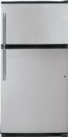 GE General Electric GTH21SBXSS Top Freezer Refrigerator, 21.0 cu. ft. Total, 14.9 cu. ft. Fresh Food, 6.1 cu. ft. Freezer, 25.5 cu. ft. Shelf Area, Illuminated Upfront Temperature Controls, 4 Glass Cabinet Shelves, 4 Split Cabinet Shelves - Adjustable, 4 Resistant Cabinet Shelves - Spillproof, 2 Adjustable Humidity Vegetable/Fruit Crispers, Deluxe Quiet Design, 1 Ice 'N Easy Trays, 2 Full-Width Fixed Door Bins, Stainless Steel Color (GTH-21SBXSS GTH 21SBXSS GTH21SBX GTH-21SBX GTH 21SBX) 