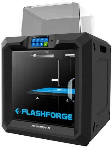 Flashforge GUINDER II Industrial Grade Stable and Large Build Volume 3D Printer, 5-Inch Touch Screen, Single Extruder, 0.05~0.4mm Layer Thickness, 0.1-0.2mm Printing Precision, 0.4mm Nozzle Diameter, Highest 220mm/s Motion Axis Speed, 24cc/hour Extruder Flow Rate, Build Volume 280x250x300mm, Resume Printing, Larger Build Volume (GUINDERII GUINDER-II)