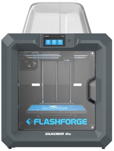 Flashforge GUINDER IIS Industrial Grade Stable and Large Build Volume 3D Printer with Built-In Camera and Air Filter Function, 5-Inch Touch Screen, Single Extruder, 0.05~0.4mm Layer Thickness, 0.1-0.2mm Printing Precision, 0.4mm Nozzle Diameter, Highest 220mm/s Motion Axis Speed, 24cc/hour Extruder Flow Rate, Build Volume 280x250x300mm, 8G Internal Storage (GUINDERIIS GUINDER-IIS)