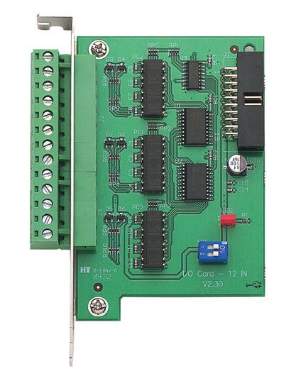 GeoVision GV-IO 12-IN CARD 12 digital input channels, Input signal: 5V DC (floating) / TTL (GVIO12INCARD, GV-IO 12-IN, GVIO12IN, GV-IO, GVIO12, GVIO)