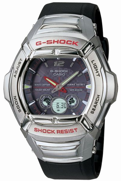 Casio GW1400A-1AV, Men's G-Shock Atomic Solar Watch, Shock Resistant, 200 Meter Water Resistant, Auto Super Illuminator with afterglow, 1/100 sec. Stopwatch (GW1400A1AV GW1400A GW1400)