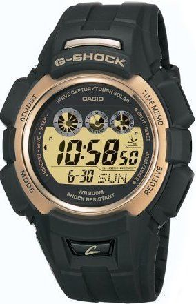 Casio GW330A-9VCF Men's G-Shock Solar Powered Atomic Watch, Solar powered with battery backup, Electro-luminescent backlight with afterglow, World time monitors 29 time zones and 30 cities (GW330A-9VCF     GW330A9VCF)
