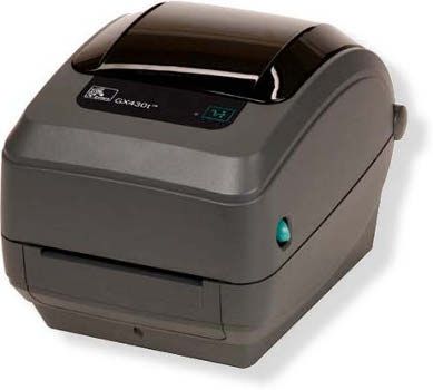 Zebra Technologies GX43-102410-150 Model GX430t Barcode Printer with