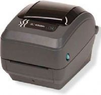 Zebra Technologies GX43-102511-000 Model GX430t Barcode Printer with Dispenser, Thermal Transfer, ZPL Programming Language, EPL Programming Language, Dual-wall construction, Tool-less printhead and platen replacement, OpenAccess for easy media loading, Quick and Easy ribbon loading, Simplified calibration of media, Energy Star qualified, Weight 4.6 Lbs, Dimensions 7.6" x 7.5" x 10.0", UPC 783555031490 (GX43-102511-000 GX43-102511000 GX43102511-000 GX43102511000) 