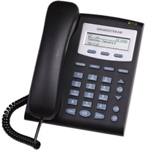 Grandstream GXP285 Small Office/Home Office 1-Line PoE IP Phone, 1 line appearance with FLASH to handle 2 simultaneous calls, Dual 10/100M Ethernet ports with integrated Power-over-Ethernet (802.3af PoE), HD wideband audio and full-duplex speakerphone with advanced acoustic echo cancellation, 128x32 graphical LCD with support for multiple languages (GXP-285 GXP 285 GX-P285)