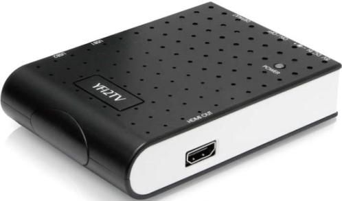 Grandtec GYF-1000 Network Audio/Video Player, PC Streaming Features, IEEE 802.11g/n Wireless LAN Standard, Wireless LAN, HDMI, USB, DLNA Certified (GYF1000 GYF-1000 GYF 1000)