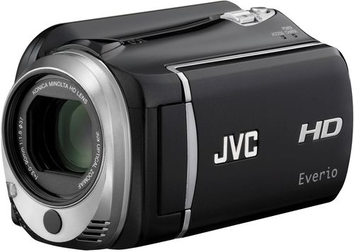 JVC GZ-HD620BUS Full HD Hard Drive/microSD Everio Camcorder with 1200GB HDD, Black, 2.7