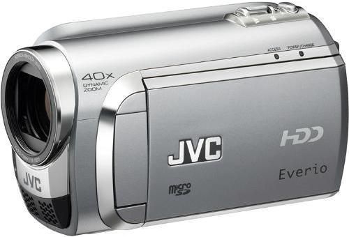 JVC GZ-MG630SUS Everio G Series Ultra-compact Hard Drive Camcorder, Silver, 2.7 16:9 Widescreen Clear LCD, 1/6-inch 800K -pixel CCD, Up to 832 x 624 still resolution size, 40x Dynamic Zoom Lens, Konica Minolta 35x optical Lens and 800x digital, 60 GB Internal Hard Disk Drive, 14 hours 20 min recording at the highest quality (Ultra-DVD Movie) (GZMG630SUS GZ MG630SUS GZ-MG630S GZ-MG630)
